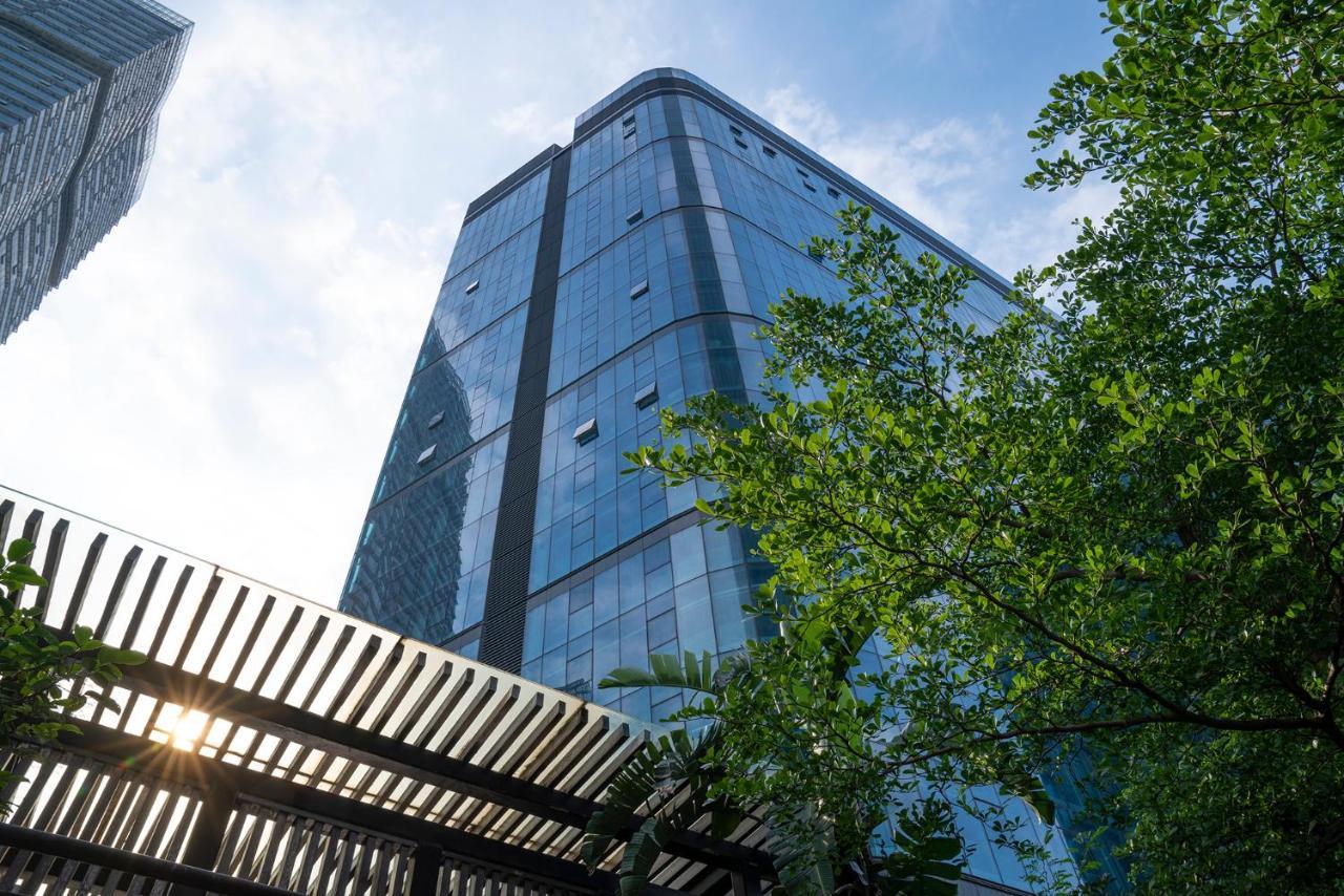 Апартаменты Ascott Ifc Гуанчжоу Экстерьер фото
