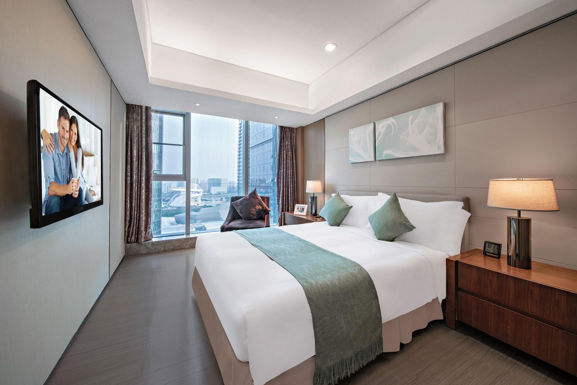 Апартаменты Ascott Ifc Гуанчжоу Экстерьер фото