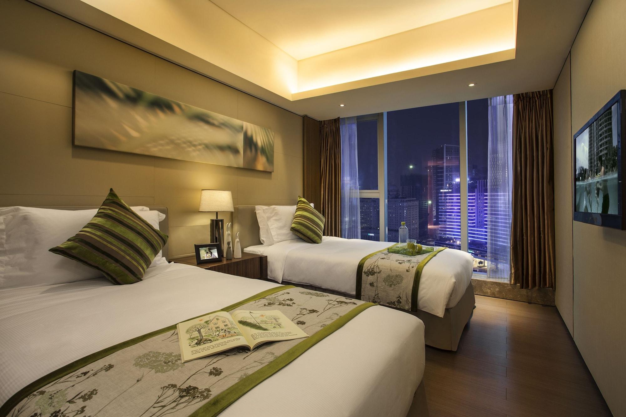 Апартаменты Ascott Ifc Гуанчжоу Экстерьер фото