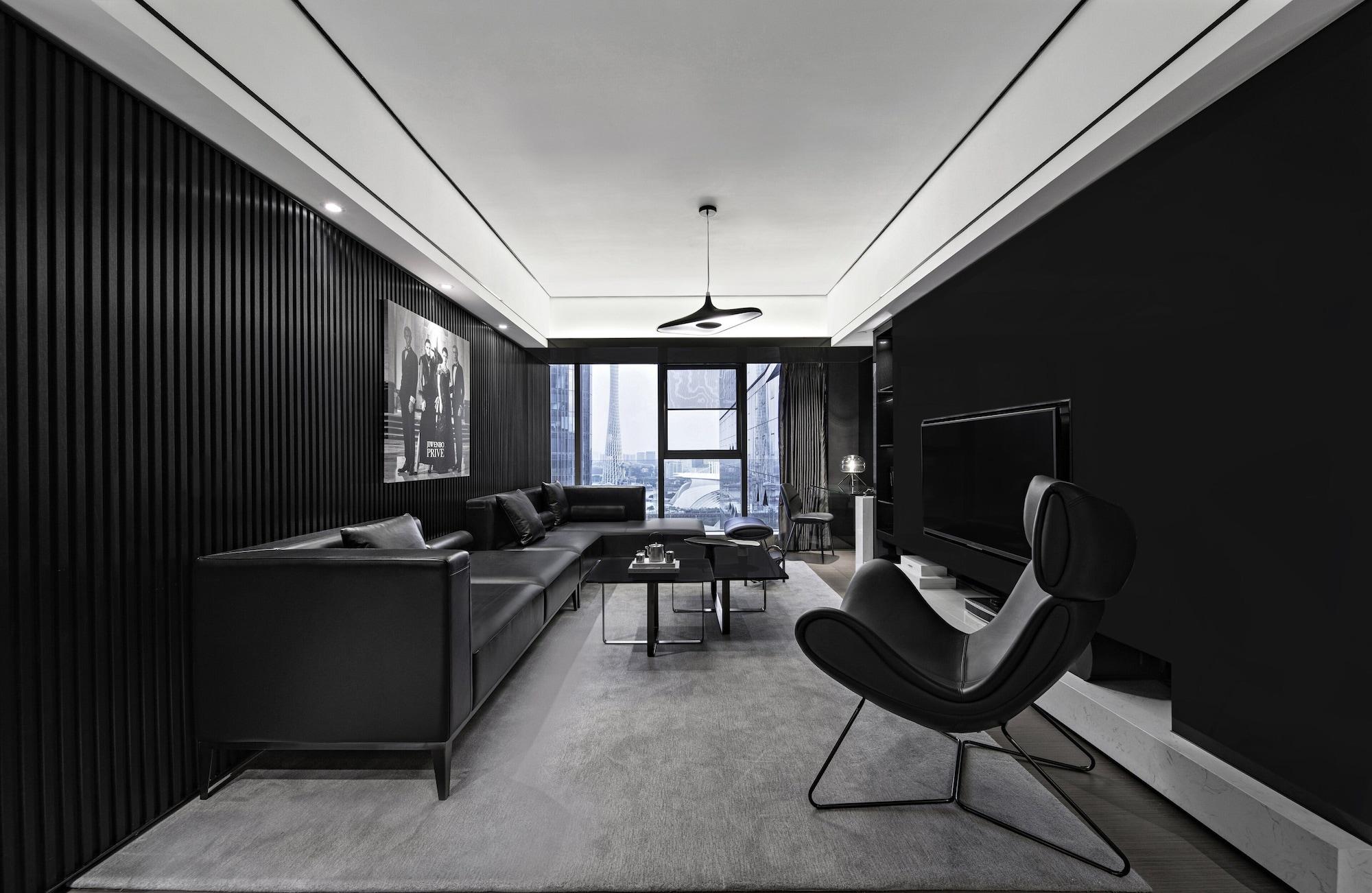 Апартаменты Ascott Ifc Гуанчжоу Экстерьер фото