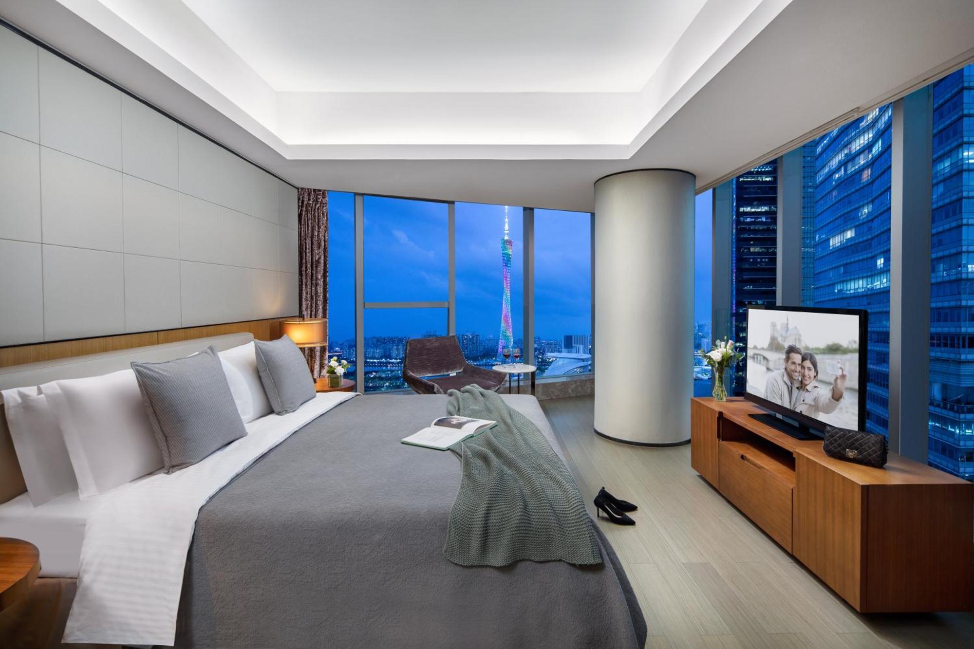Апартаменты Ascott Ifc Гуанчжоу Экстерьер фото