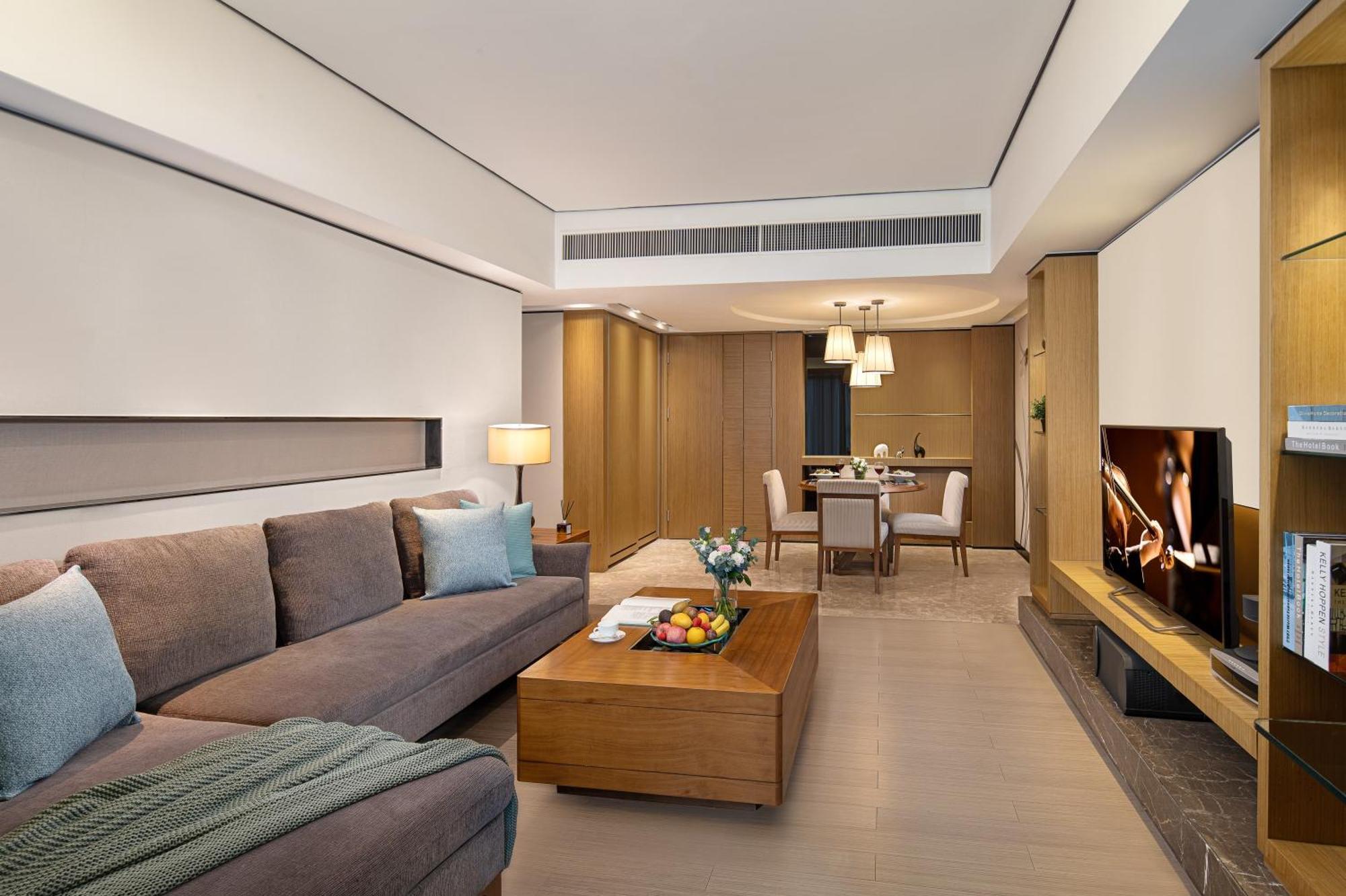 Апартаменты Ascott Ifc Гуанчжоу Экстерьер фото
