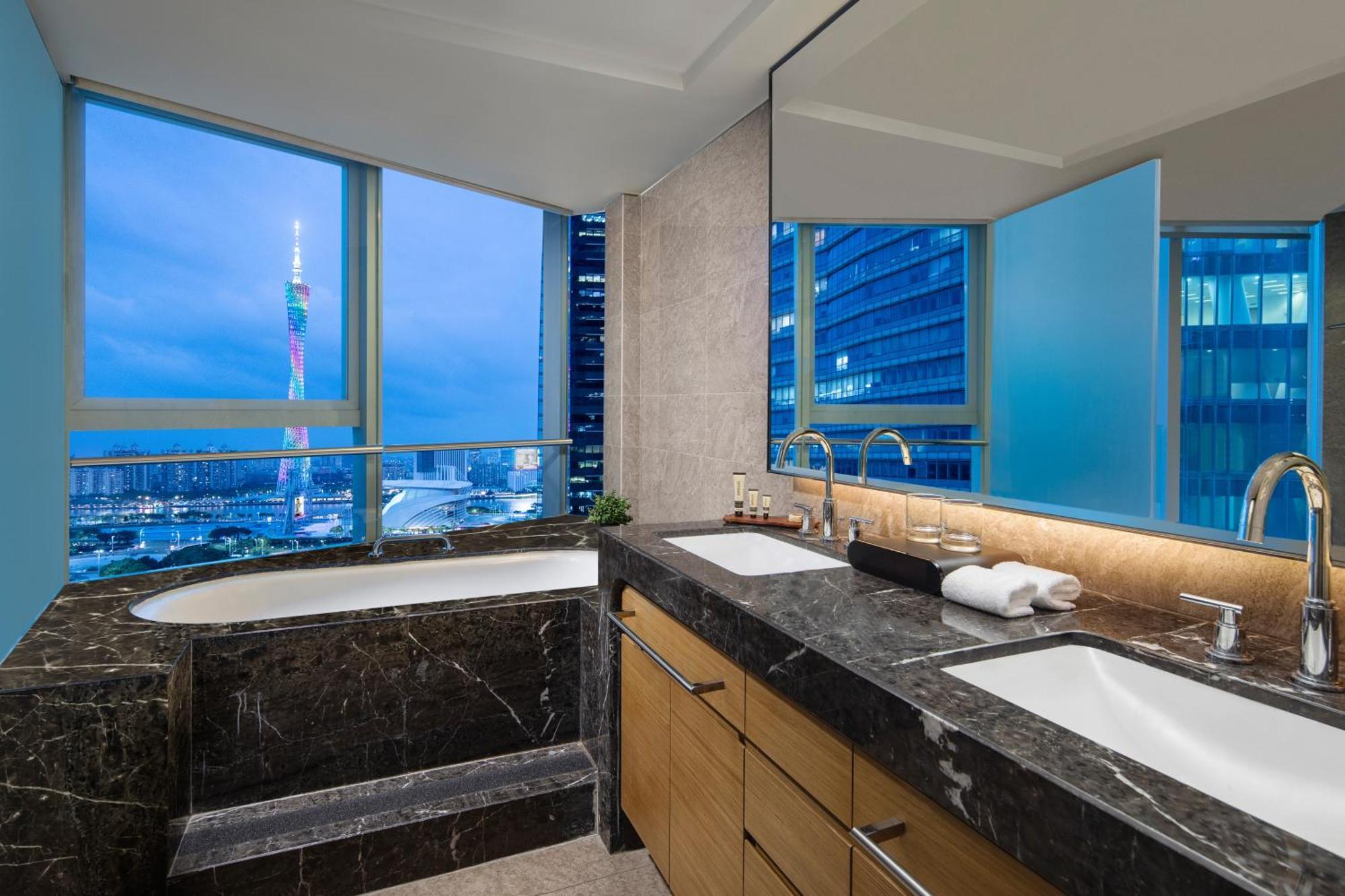 Апартаменты Ascott Ifc Гуанчжоу Экстерьер фото
